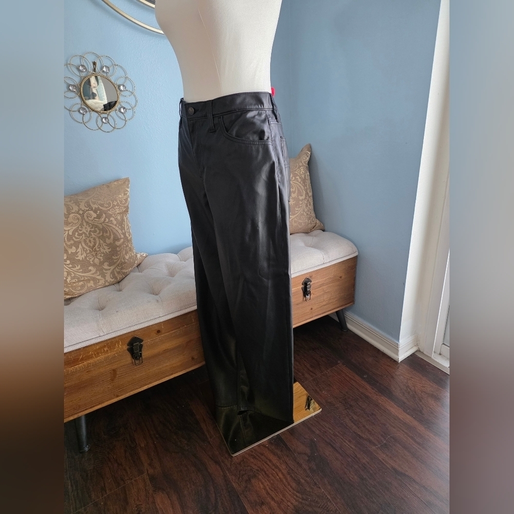 Levi's Baggy Dad Wide Leg Black Pants - Picture 5 of 7